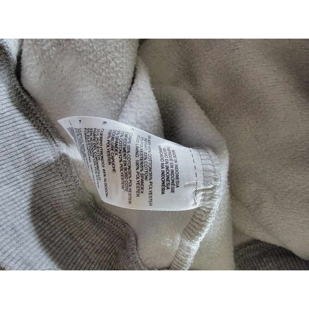 Adidas Grey Pullover Hoodie - XL - Picture 6 of 7